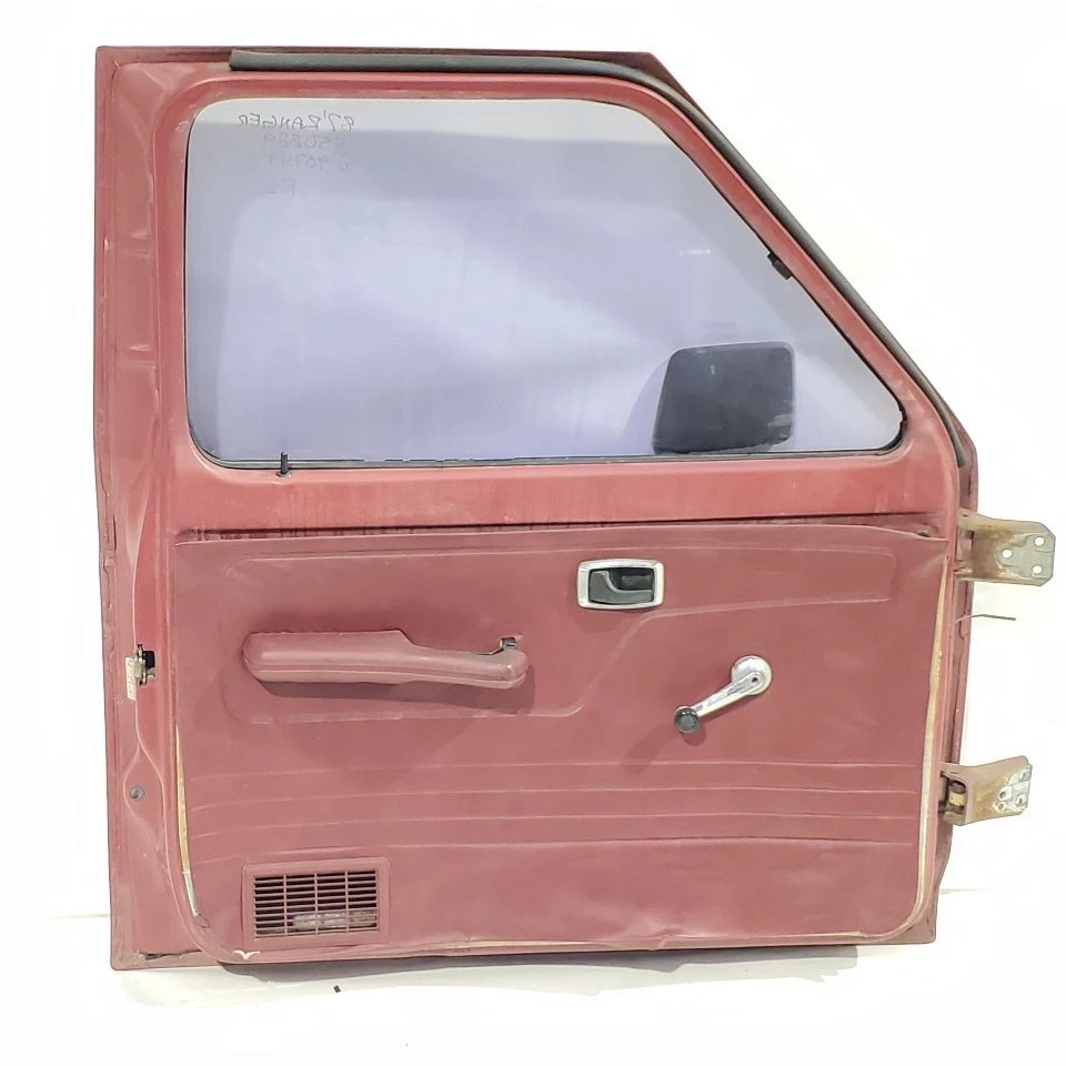 Conjunto de puerta delantera izquierda usado se adapta a: Ford Ranger 1987 manual sin ventana de ventilación Foto 4 de 4