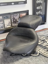 Mustang Seats Wide Vintage Style Seat For Harley Softail 2000-2006 75073