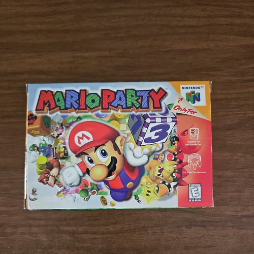 Mario Party Nintendo 64 (N64) Complete, CIB, Authentic, Nice Copy! - Picture 1 of 10