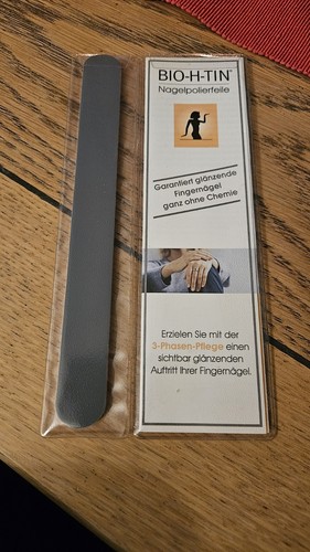 Nagelpolierfeile Nagelfeile Polierfeile Fingernägel Bio-H-Tin Neu und OVP - Bild 2 von 2