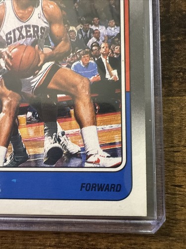 CHARLES BARKLEY 1988-89 FLEER BASKETBALL #85 Philadelphia 76ers - Picture 4 of 10