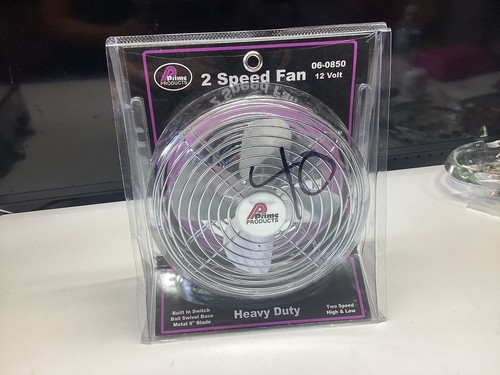 41 PRIME PRODUCTS 2 Speed Fan 06-0850 12V Heavy Duty High Low Silver Boat Metal - Bild 1 von 6