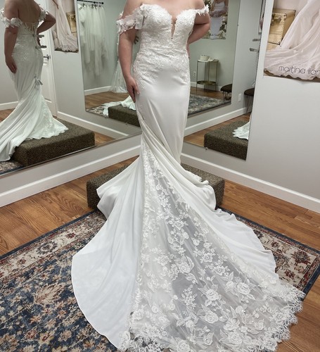 Provonias Octavia size 12 Wedding dress - 第 1/23 張圖片