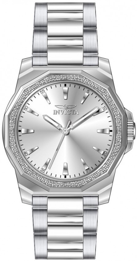 Invicta Speedway Quartz Crystal Silver Dial Men&apos;s Watch 49104