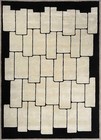 New Handmade white/white hand tufted Rug for living room, bed room,Rug