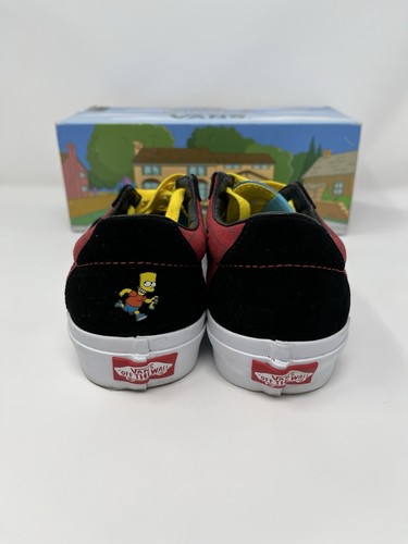 The Simpsons X Vans SK8-Low “El Barto” Sneakers Mens 4.5 / Womens 6 Limited Edit - Picture 6 of 10