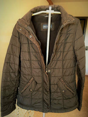 MARC O´POLO leichte sportliche Damen Jacke Steppjacke dunkelbraun Gr. S 36/38