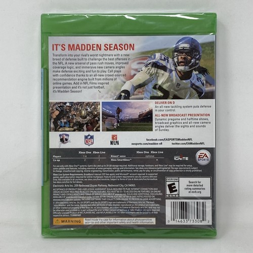 Madden NFL 15 Xbox One Sealed - Picture 2 of 6
