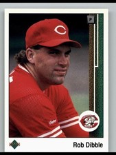 1989 Upper Deck #375 Rob Dibble