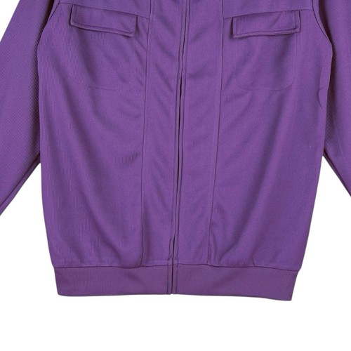 HABAND Women Purple Lightweight Jacket Small Zip Closure Collar Long Sleeve NWD - Picture 5 of 12