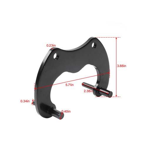 2x 1912035 Halterung für hinten Bremssattel für Polaris Ranger Crew RZR XP1000 - Picture 12 of 12