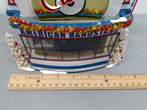 DEPT 56 Dick Clark American Bandstand Christmas Snow Village Music Motion Tested - Bild 15 von 24