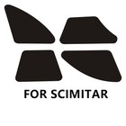 Anti-Slip 0.6mm Thick Mouse Feet Skates Sticker For Corsair NIGHTSWORD/SCIMITAR