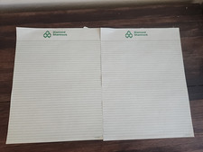 Rare Diamond Shamrock Gas  Paper 2 Sheets