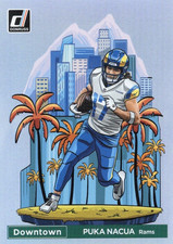 2024 Panini Donruss - Puka Nacua - SSP Downtown Case Hit #20 Rams -Regular Size