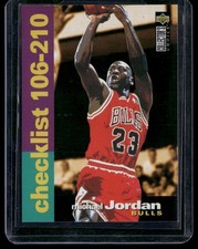 Michael Jordan 1995-96 Collector's Choice #210 Chicago Bulls