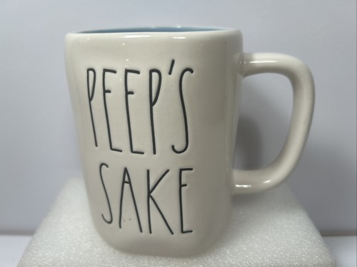 Neu Rae Dunn Keramik Peeps Sake Ostern Frühling Kaffee Tee Becher blau - Bild 1 von 5