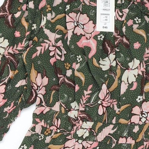 Marks and Spencer Damen Midikleid Mehrfarbig A-Linie - Bild 10 von 12
