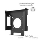 Metal Bracket For Mini Computer Security Lock Screws Theft Prevention Cooling