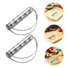  2 Pcs Bag Carrying Handle Grocery Carrier Holder Grip Ergonomic Shopping