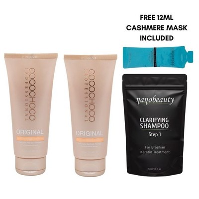 Cocochoco Professional Original Brazilian Keratin Hair Treatment 250ml Kit