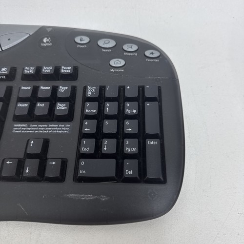 Logitech Wireless Keyboard Cordless Y-RJ20 Black (Keyboard Only) - Picture 5 of 14