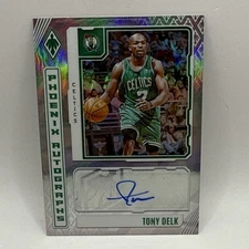 2023-24 Panini Phoenix Tony Delk NBA Boston Celtics Auto Silver PA-TDB