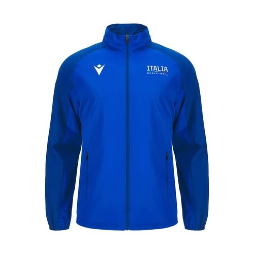 BASKETBALL ITALY – RAIN JACKET - MACRON - Season 2024/25 - Picture 1 of 4