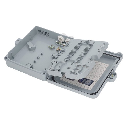 Optical Fiber Distribution Box 12 Fiber Optic Splitter Box For SC FC PLC♡ - Afbeelding 6 van 24