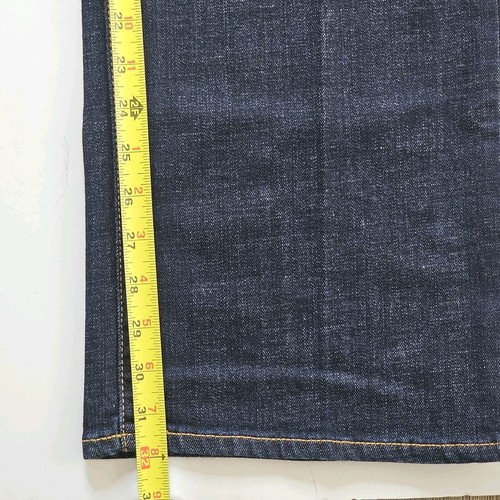 Lucky Brand Mens 44x34 Jeans 181 Relaxed Straight Dark Blue Denim Measures 46x32 - Picture 6 of 14