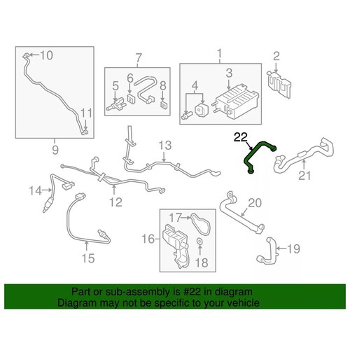 Valve Cover Tube Car Accessories Automotive Maintenance Supports Proper Airflow - Picture 6 of 9