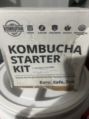 KOMBUCHA Starter Kit EVERYTHING you need to make KOMBUCHA at home 5 Gallons