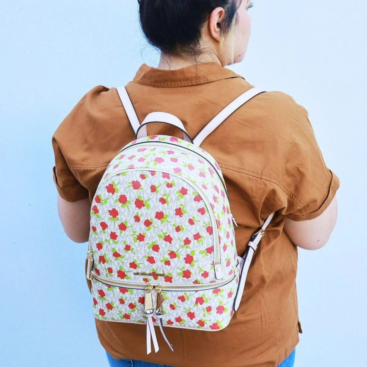 Michael Kors Rhea Backpack Floral Bags & Handbags for Women  display picture 1