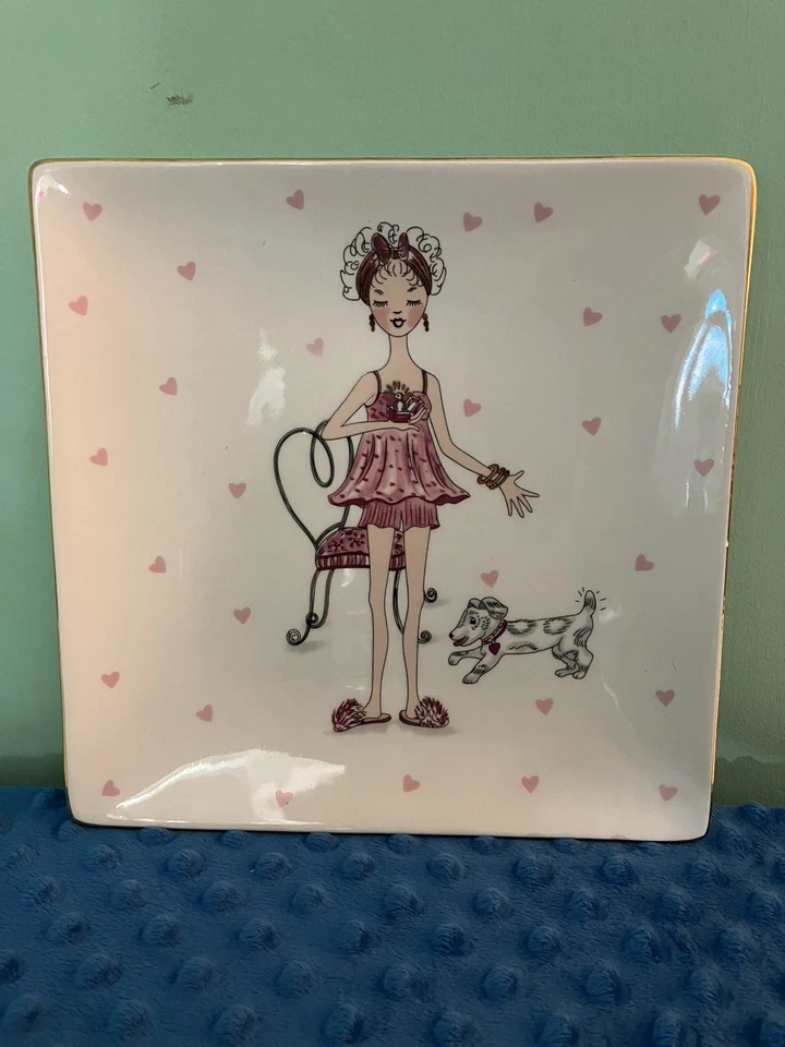 Kate Williams Global Designs Connections Ladies in Nighties квадратная пластина - Изображение 2 из 4