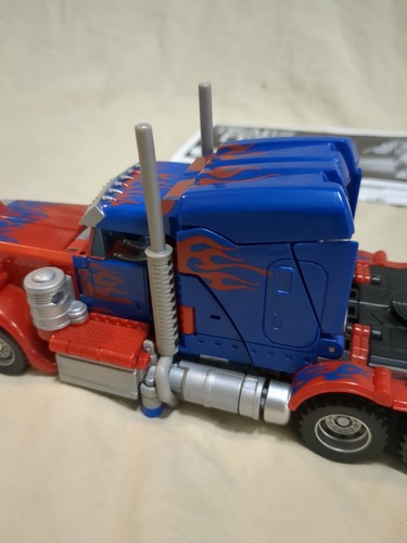 Transformers Robo-Vision Optimus Prime Voyager Class Movie 2007 Complete  - Picture 12 of 12
