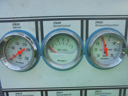 Vintage Sunpro Gauge Display Auto Shop Garage 20 gauges - Picture 5 of 20
