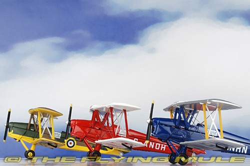 Oxford Diecast 1:72 Tiger Moth 3-Piece Set - Picture 3 of 8