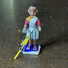 Vintage Channapatna Kondapalli Wooden Toy Doll In Great Condition