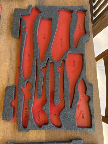 Snap On GMTK General Mechanics Foam Cutouts - 1 Is Damaged - Picture 7 of 12