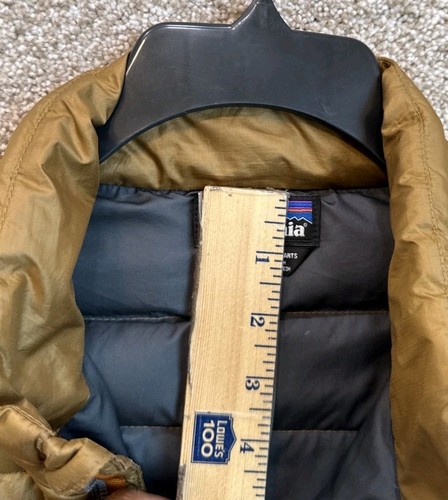 Patagonia Youth Size 2XL 16-18 Down Insulated Sweater Puffer Jacket Brown 68245 - Picture 5 of 14