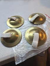 Finger Cymbals, 4Pcs Belly Dance Finger Cymbals Brass Finger Dancing Zills Music