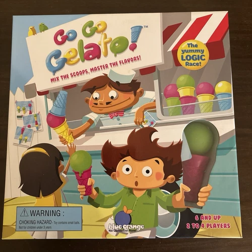 Go Go Gelato - Game By Blue Orange - Excellent Condition, 100% Complete