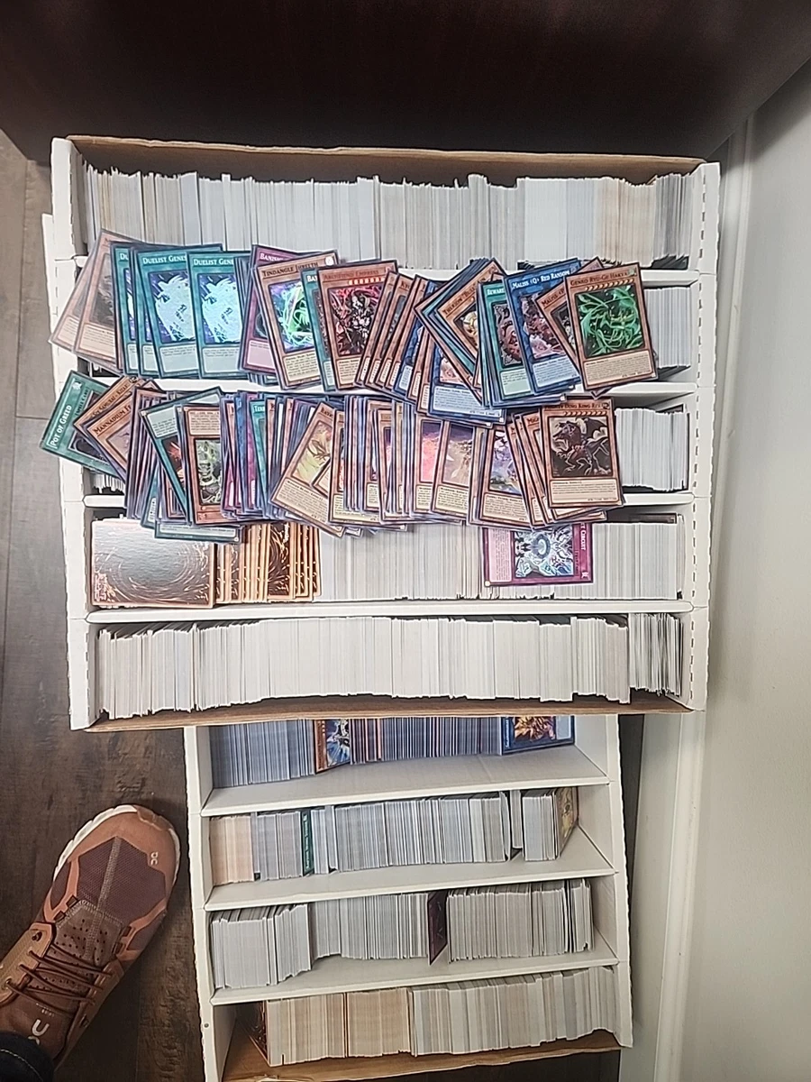 Yu-Gi-Oh 5000 Card Bulk Lot HUGE LOT Of 5000 Random Yu-Gi-Oh! Common Cards - Official Konami TCG Bulk Yugioh Cards Yu-Gi-Oh 5000 Card Bulk Lot HUGE LOT Of 5000 Random Yu-Gi-Oh! Common Cards - Official Konami TCG Bulk Yugioh Cards