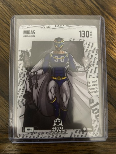 Bo Jackson Battle Arena Update- MIDAS `Steph Curry` Headliner Steel FOIL #HBF-4
