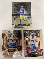 Puka Nacua 2023 Select Rookie Card Lot (3) Concourse Numbers Future RC Rams BYU