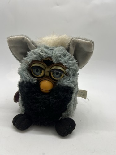 Furby Vintage Black Blue Black 1999 Vintage Kids Toy Colletable Unit Only - Picture 3 of 13
