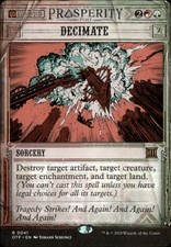 Decimate Outlaws of Thunder Junction: Breaking News OTP Normal NM