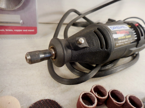 Dremel 395 MultiPro Utensile Rotante + Albero Flessibile 225 + Tonnellate di Extra PULITO* A - Foto 7 di 11