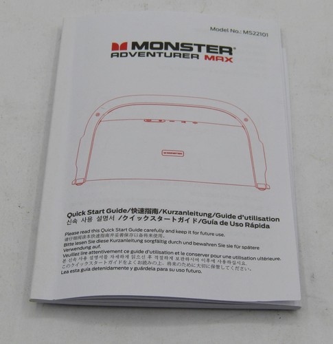 MONSTER ADVENTURER MAX PORTABLE WATERPROOF BLUETOOTH OUTDOOR SPEAKER #137464# - Picture 9 of 9