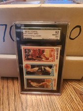Topps 1980-81 Topps #31 / 198 / 228 Brown / Bird / Brewer TL SGC 8.5